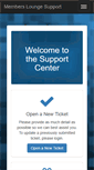 Mobile Screenshot of loungesupport.com